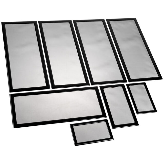 Demciflex Staubfilter-Set f&uuml;r Lian Li PC-O11 Air - schwarz/schwarz image number 0