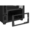 ASUS ProArt PA401 Wood Edition PC-Geh&auml;use, Midi-Tower,  ATX, Tempered Glass - schwarz image number null