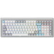 Ducky Cushion 98 Silver DE Layout Ducky Silent Green Switch image number null