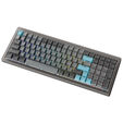 Ducky Cushion 98 Gaming Keyboard, 96%, US Layout, Shush Green Switches - Nickel image number null