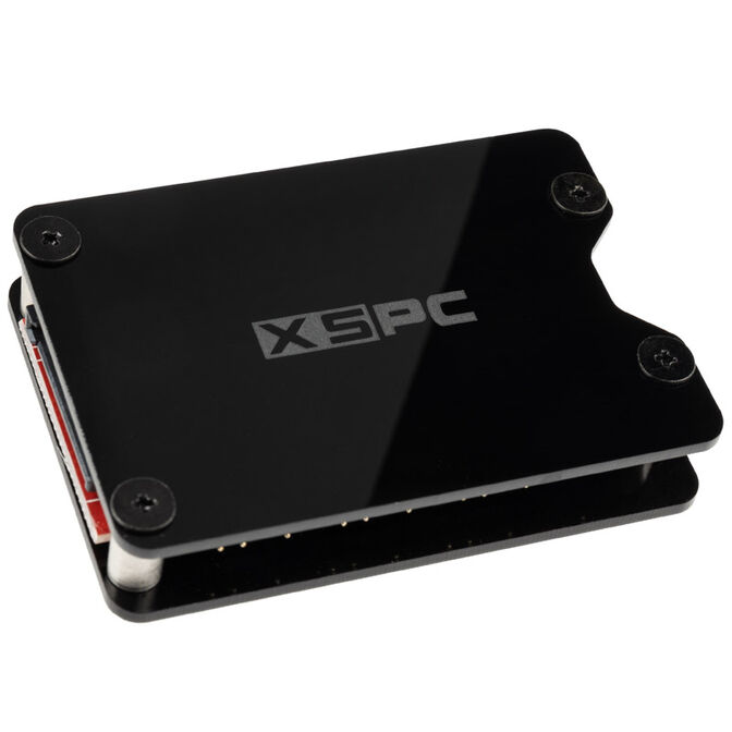XSPC 8-fach, 3-Pin, 5V, Addressable RGB Splitter Hub - SATA Powered, schwarz image number 0