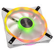 Corsair iCUE QL140 RGB PWM L&uuml;fter - 140mm, wei&szlig; image number null