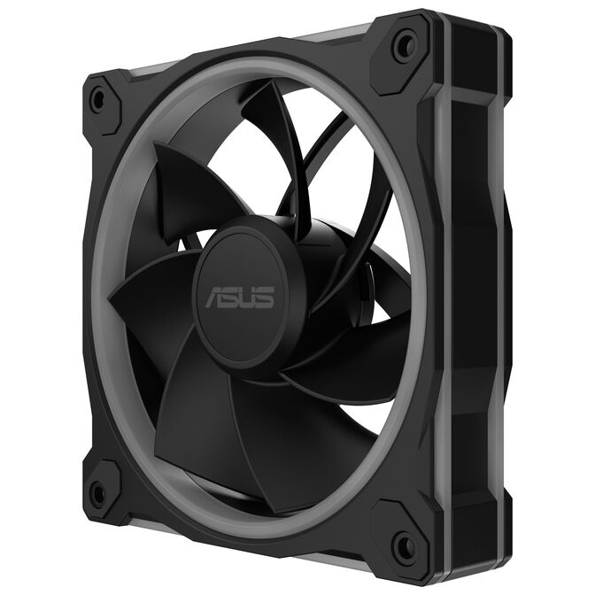 ASUS Prime MR120 ARGB fan, PWM, reverse - 120mm, black image number 7