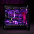 EK Water Blocks EK-Mana G2 PC-O11D EVO ARGB Distroplate, D5, D-RGB - Acryl image number null