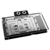 Alphacool Core GeForce RTX 5080 Solid + AMP Wasserblock, Backplate - Acryl, schwarz