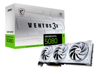 MSI GeForce RTX 5080 16G Ventus 3X OC White, 16384 MB GDDR7