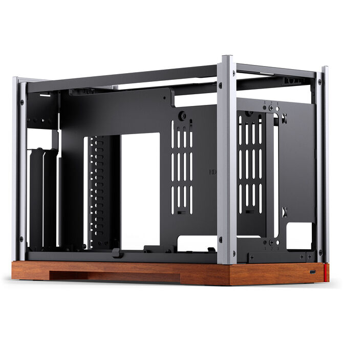 Jonsbo T9 PC-Geh&auml;use, Mini-Geh&auml;use, ITX, PCIe 5.0 Riserkabel - silber image number 14