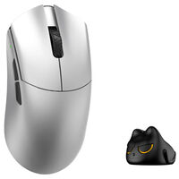 WLMouse Beast G Medium Gaming-Maus, 8.000Hz - silber