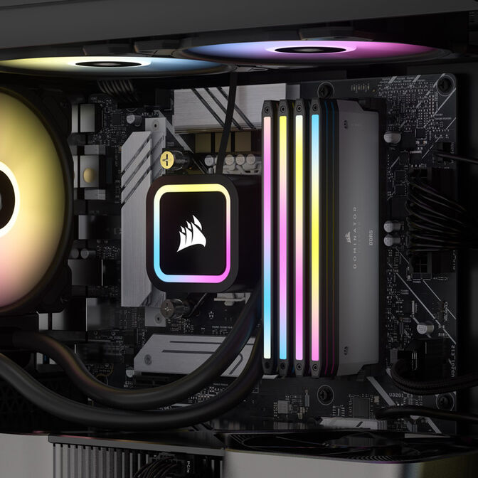 Corsair Dominator Titanium DDR5-6000 RAM, CL30, EXPO - 64 GB Dual-Kit, grau image number 6