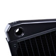 Alphacool NexXxoS XT45 Full Copper X-Flow Radiator &ndash; 240mm, schwarz image number null