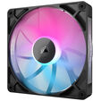 Corsair iCUE LINK RX140 RGB Series, PWM L&uuml;fter 2er Pack - 140mm, schwarz image number null