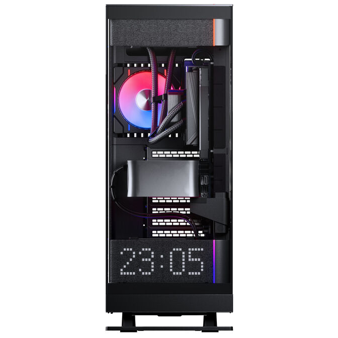Phanteks Evolv X2 Matrix PC Case, Mid-Tower, E-ATX, Tempered Glass, Matrix LED - Black image number 6