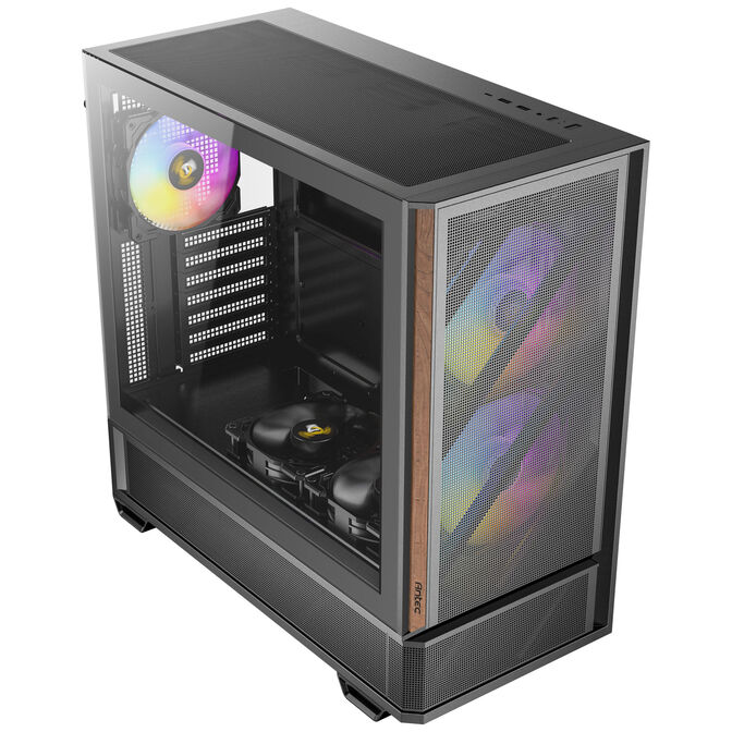 Antec P30 ARGB PC-Geh&auml;use, Midi-Tower, ATX, Tempered Glass - schwarz image number 1