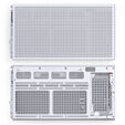 Jonsbo D32 PRO Mesh PC-Geh&auml;use, Mini-Geh&auml;use, mATX - wei&szlig; image number null