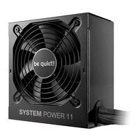 be quiet! System Power 11 80 PLUS Bronze Netzteil, ATX 3.1, PCIe 5.1 - 550 Watt, schwarz