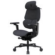 ThunderX3 FLEX Pro Gaming Chair, ergonomic - fabric, grey image number null