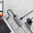 AXAGON ADE-TXPD Gigabit Ethernet Adapter, USB-C - titangrau image number null