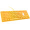 Ducky One 3 Yellow TKL Gaming Keyboard, RGB LED - MX-Red
