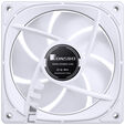 Jonsbo FR-505 ARGB Reverse Blade PWM Fan, 120mm - white image number null