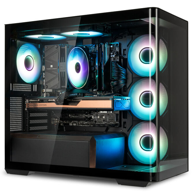 Gaming-PC CopperShadow, AMD Ryzen 5 7600X, GeForce RTX 5060 Ti 16GB, 32GB DDR5-RAM - King Deal image number 0