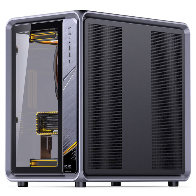 Jonsplus BO400 PC-Geh&auml;use, Midi-Tower, ATX, Tempered Glass &ndash; gunmetal grey image number 7