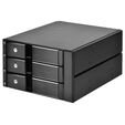 SilverStone SST-FS303-12G Externes 3,5-Zoll-Geh&auml;use, 3-Bay - Schwarz image number null