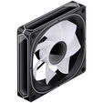 Jonsbo FR-505 ARGB Reverse Blade PWM L&uuml;fter, 120mm - schwarz image number null