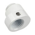 Bitspower X-Cross Adapter G1/4 inch Male to G1/4 inch Female - 5mm Offset, White image number null