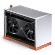 Jonsbo T9 PC-Geh&auml;use, Mini-Geh&auml;use, ITX, PCIe 5.0 Riserkabel - silber image number null