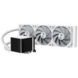TRYX PANORAMA 360 AiO Water Cooling, 3D-AMOLED Display - 360mm, white image number null