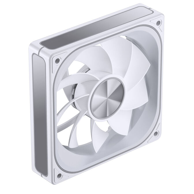 Jonsbo ZA-120 Fan, Reverse Blade, PWM, ARGB - 120mm, white image number 1