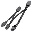 EK Water Blocks EK-Loop OmniLink D-RGB 3-Way Signal Splitter image number null