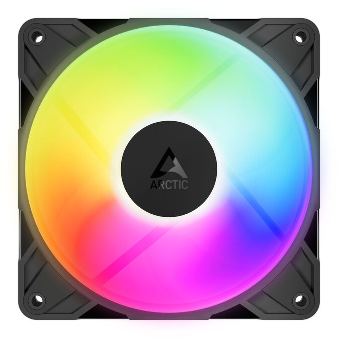 ARCTIC P12 Pro Reverse A-RGB PWM Fan - 120mm, black image number 0
