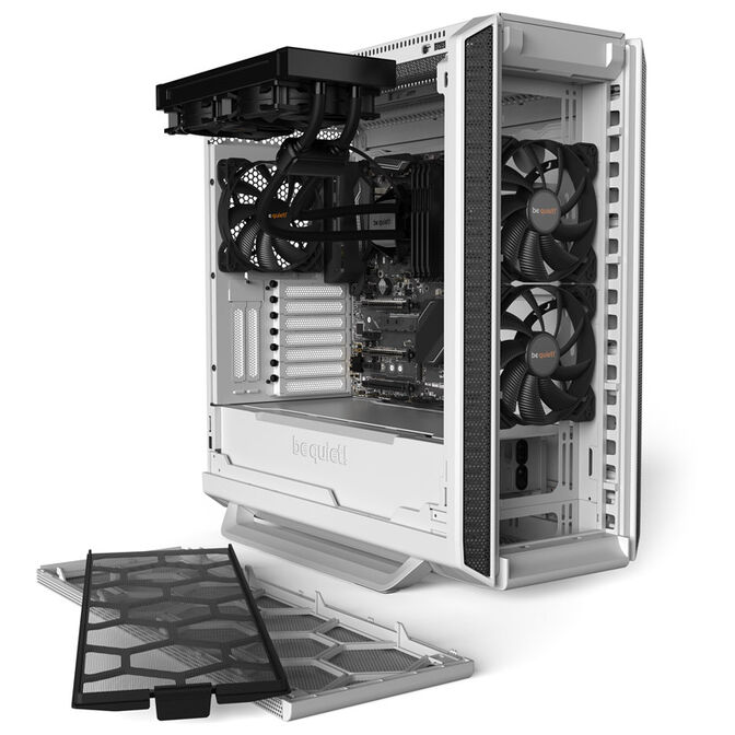 be quiet! Silent Base 802 Window Midi-Tower - Tempered Glass, wei&szlig; image number 6