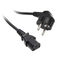 Kolink Netzkabel SchuKo auf Kaltger&auml;testecker C13 - 1,8m