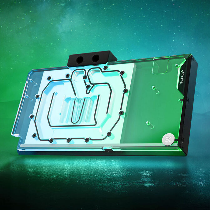 EK Water Blocks EK-Quantum Vector3 TUF Gaming RTX 5090 GPU water block, D-RGB - acrylic image number 2