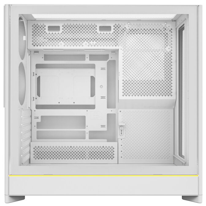 Montech HS01 PC-Geh&auml;use, Midi-Tower, ATX, aRGB, Tempered Glass - wei&szlig; image number 4