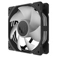 ASUS TUF Gaming TR120, PWM ARGB Fan 3-Pack - 120mm, black image number null