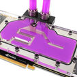 EK Water Blocks EK-CryoFuel Solid Premix, Electric Purple - 1000ml image number null