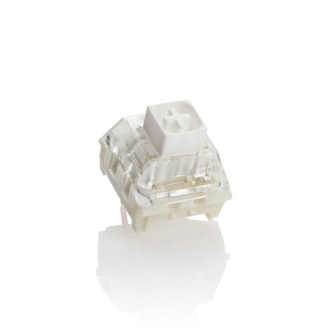 Ducky Kailh Box White Switches, mechanical, 3-Pin, clicky, MX stem, 45g - 110 pieces image number 1