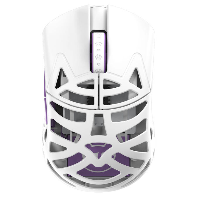 WLMOUSE Beast Miao Gaming Mouse, Omron Optical Switches - white image number 1