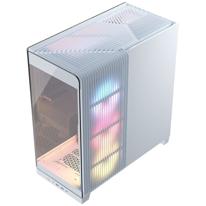 Corsair FRAME 4500X LX-R RGB PC-Geh&auml;use, Midi-Tower, E-ATX, Tempered Glass - wei&szlig; image number 4