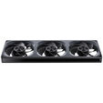 Jonsbo ZA-420BR PWM Fan, Reverse, ARGB - 3x 140mm, black image number null