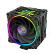 Akasa SOHO H4 Plus CPU-K&uuml;hler & AR12 Reverse-L&uuml;fter, RGB - schwarz image number null