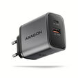 AXAGON ACU-PQ67 GaN Ladeger&auml;t, USB-C Power Delivery 3.0, USB-A Quick Carge 4 - grau image number null
