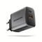 AXAGON ACU-PQ67 GaN Ladeger&auml;t, USB-C Power Delivery 3.0, USB-A Quick Carge 4 - grau