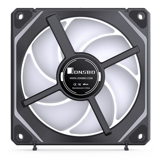 Jonsbo ZL-120B L&uuml;fter, PWM, ARGB - 120mm, schwarz, 3er-Pack image number 8