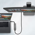AXAGON HMC-5G21 USB-HUB 2x USB-A + 2x USB-C + HDMI 4K/30Hz, USB-C 3.1 - 13cm image number null