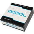 Alphacool Eisfrost L-connector rotatable G1/4 female to G1/4 female - 4 pieces white image number null