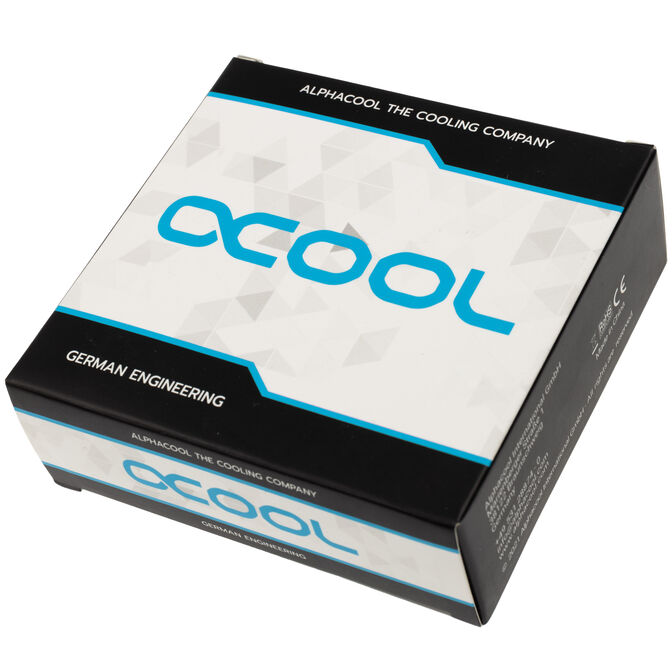 Alphacool Eisfrost L-connector rotatable G1/4 female to G1/4 female - 4 pieces white image number 3